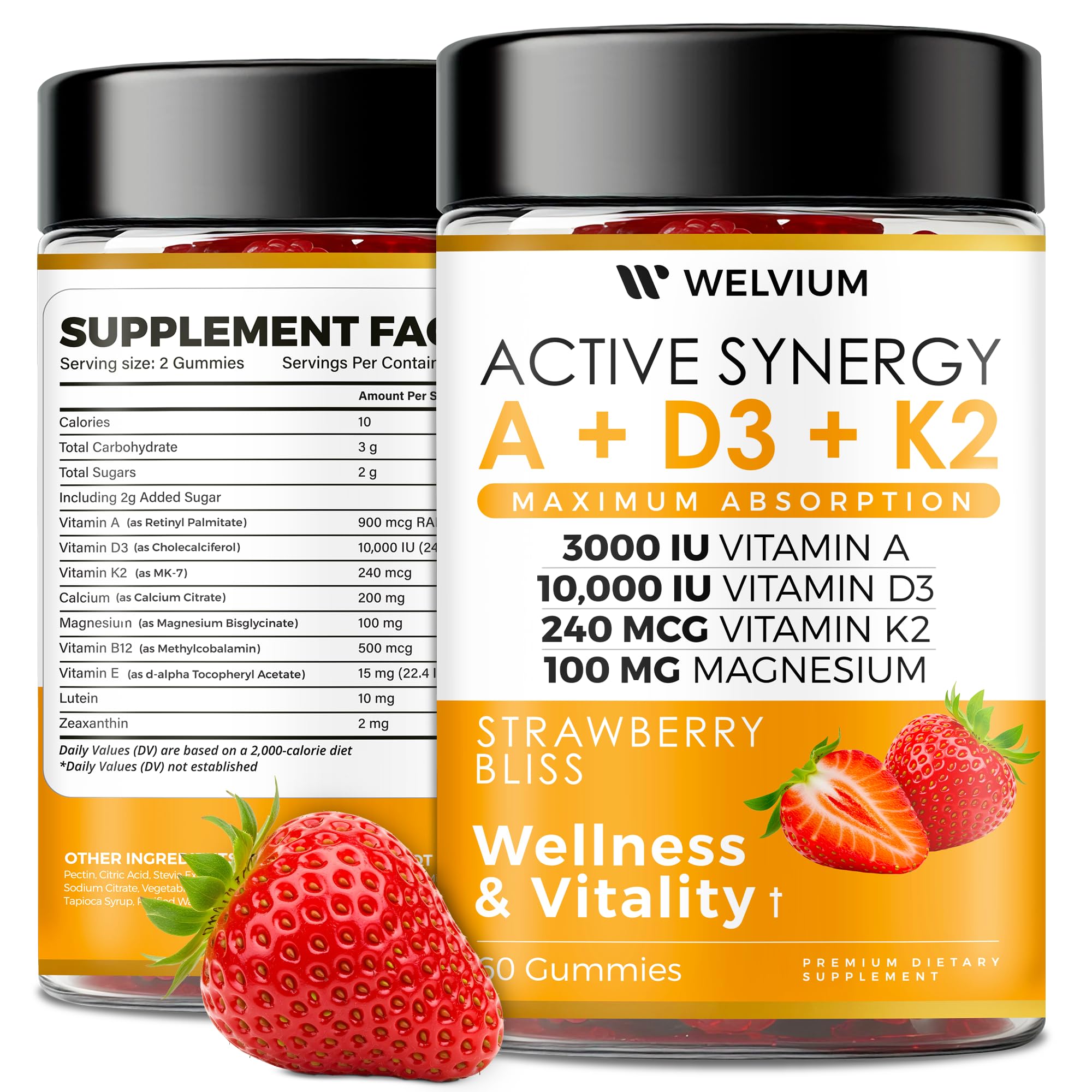 WELVIUM Vitamin D3 + K2 MK-7 Gummies lifestyle scene