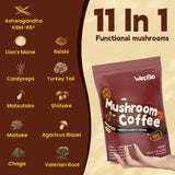 WepBio Mushroom Coffee Blend 180g packaging