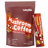 WepBio Mushroom Coffee Blend 300g front view with packaging