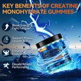 Weynrdy Creatine Gummies with a measuring cup