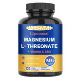 WHBAYSYH Magnesium L-Threonate 2000mg supplement front view