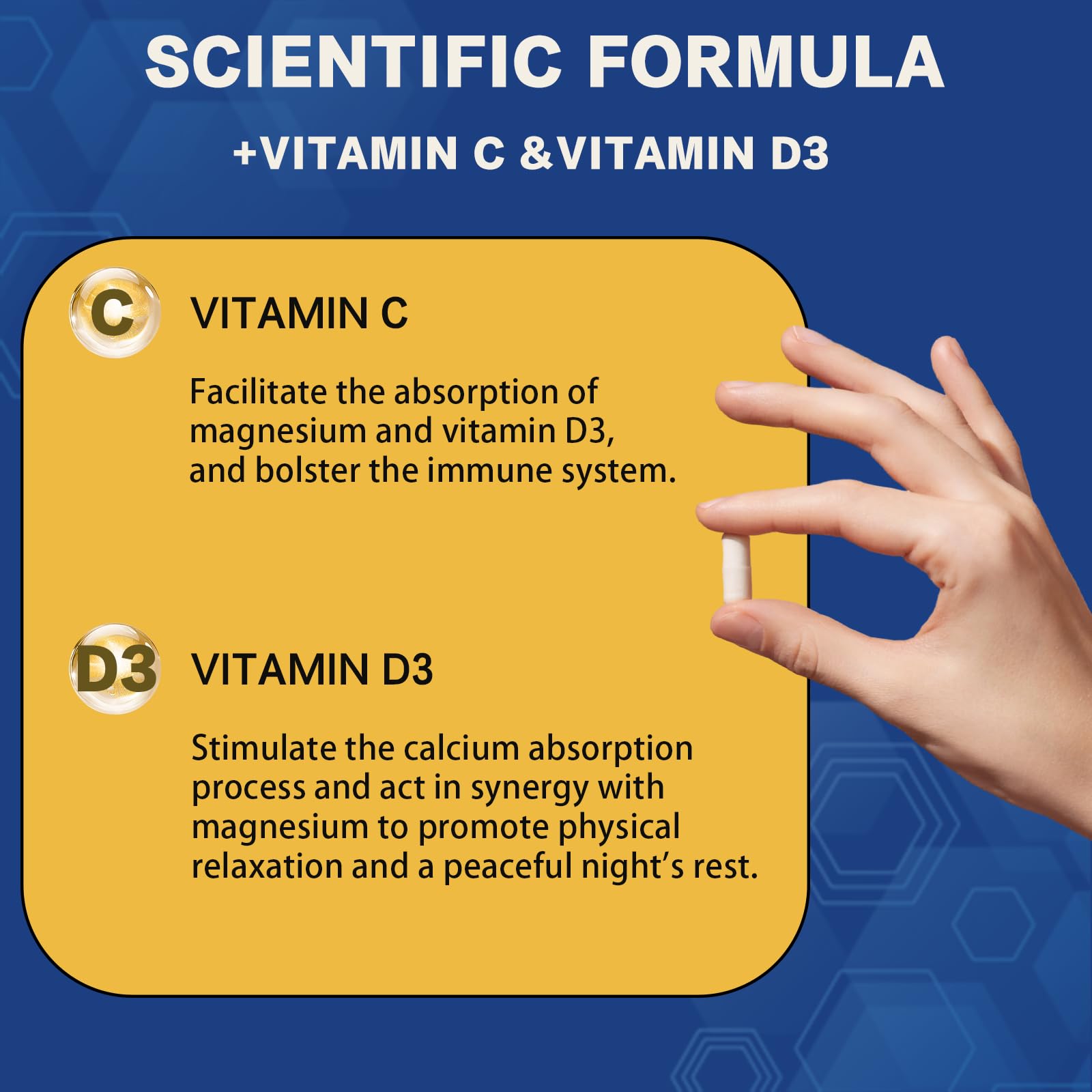 WHBAYSYH Magnesium L-Threonate supplement bottle with capsules