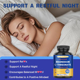 WHBAYSYH Magnesium L-Threonate supplement label close-up