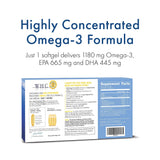 WHC Fish Oil Softgels showing softgel size and shape