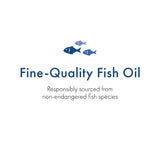 WHC Fish Oil Softgels with a close-up of the softgel