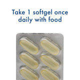 WHC Fish Oil Supplement on kitchen counter