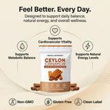 WHDEOW Ceylon Cinnamon Softgels close-up of softgel