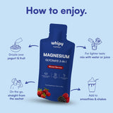 Whipy Nutrition Liquid Magnesium Glycinate ingredients list