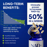 WHISPERWOOD NAD+ Resveratrol Complex ingredients list