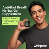 Whispore Internal Odour Control Support supplement side view