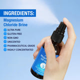 WHLH & WELL-BEING Magnesium Oil Spray 290g back label