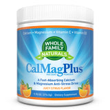 Whole Family Naturals CalMag Plus Juicy Citrus Powder front view