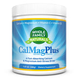 Whole Family Naturals CalMag Plus powder front view packaging