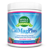 Whole Family Naturals CalMag Plus Wild Berry Powder front view