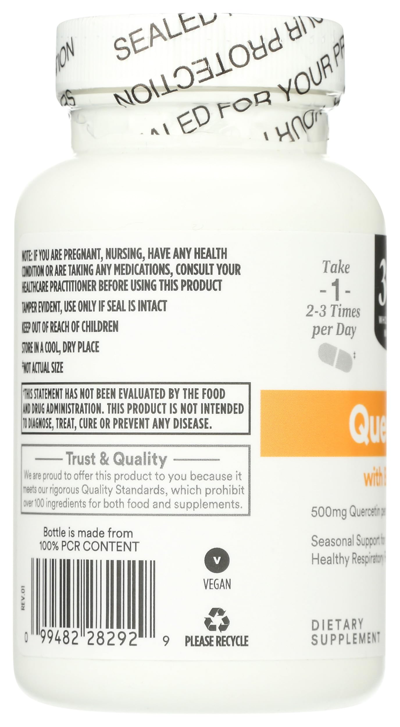 Whole Foods Market Bromelain Capsules open bottle with capsules