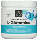 Whole Foods Market L-Glutamine Powder 8 oz front view