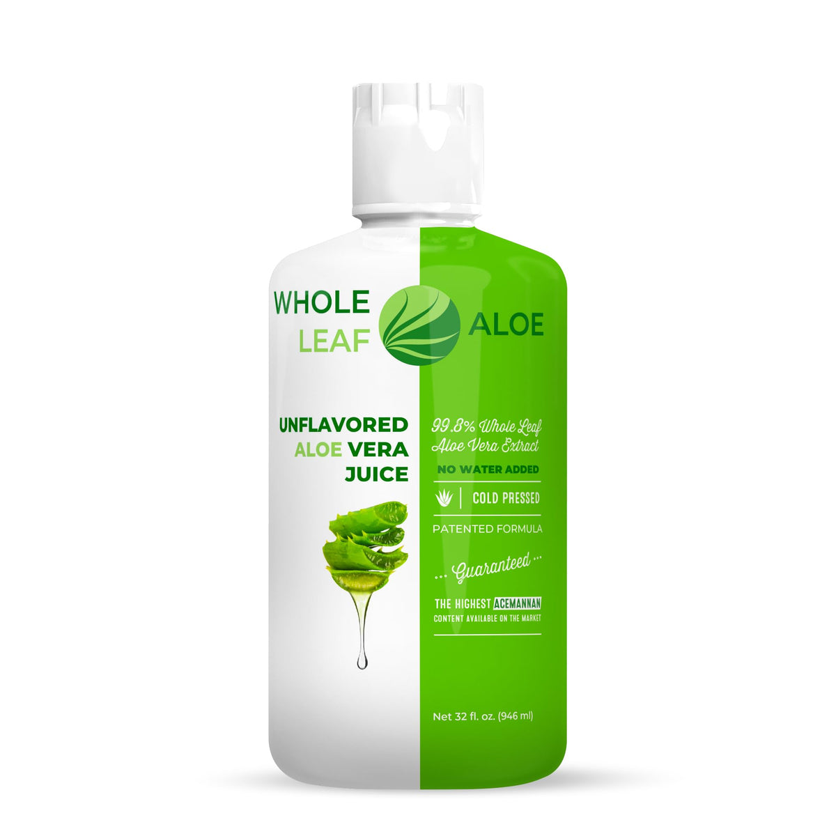 Whole Leaf Aloe Organic Whole Leaf Aloe Vera 57g front view