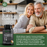 Whole Nature Activated Charcoal Capsules nutritional information