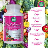 Whole Nature Multivitamins back view with ingredient list