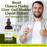 Whole World Botanicals Chanca Piedra Liquid Extract on a wooden table