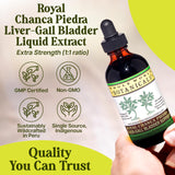 Whole World Botanicals Chanca Piedra Liquid Extract with a glass of water