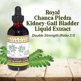 Whole World Botanicals Chanca Piedra Liquid Extract with ingredients list
