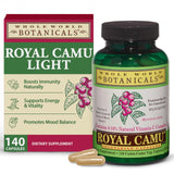 Whole World Botanicals Royal Camu Light Capsules front view