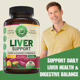 WHOLE WORLD WELLNESS Artichoke Liver Support Supplement capsules close-up