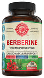 WHOLE WORLD WELLNESS Berberine Supplement 1200mg capsule front view