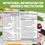 WHOLE WORLD WELLNESS Women's Multivitamin capsules on a wooden surface