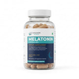 WHOLESOME SCIENCE Melatonin 10 mg Capsules front view with packaging