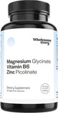 Wholesome Story Magnesium Supplement 30 Capsules front view