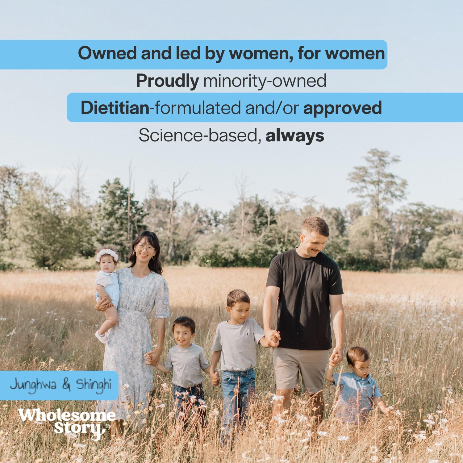 Wholesome Story Magnesium Supplement packaging with clean label certification