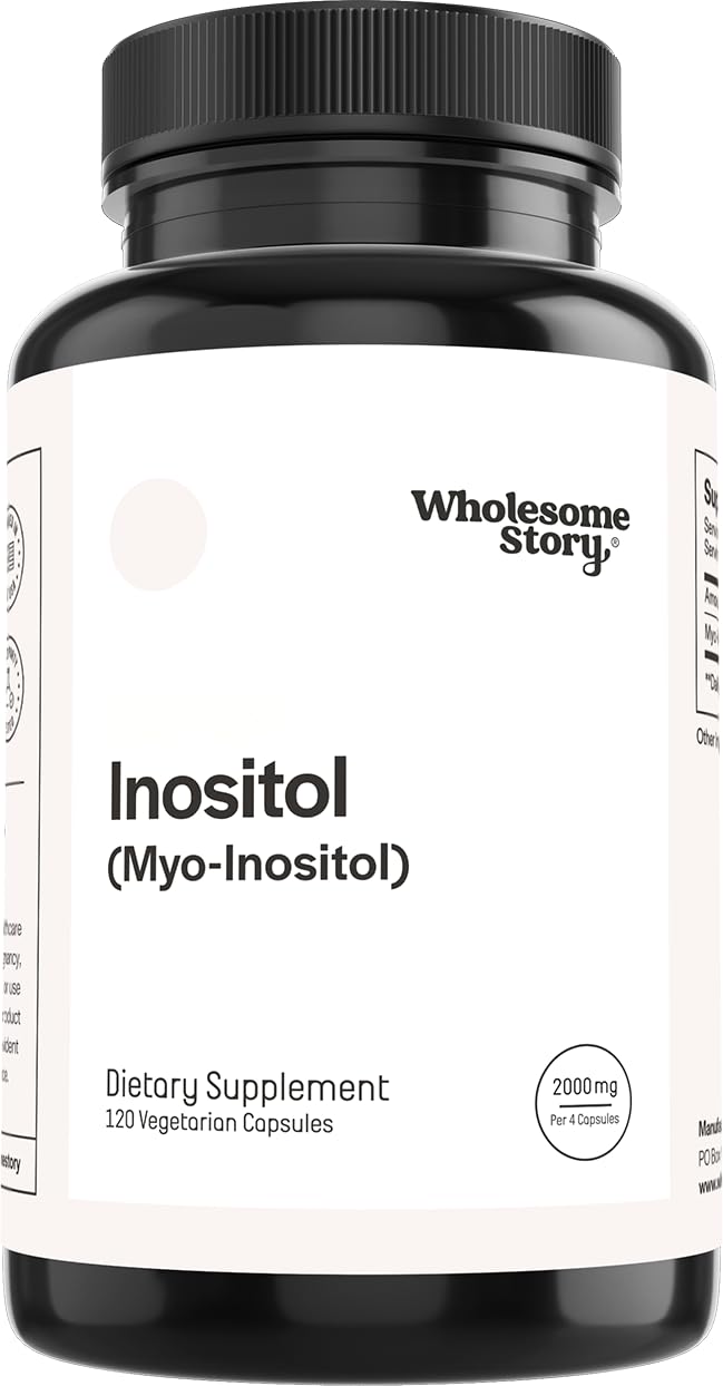 Wholesome Story Myo-Inositol 132g vegan capsules front view