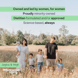 Wholesome Story Saw Palmetto Supplement with a measuring spoon