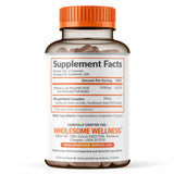 Wholesome Wellness Liposomal Vitamin C 1500mg bottle side view