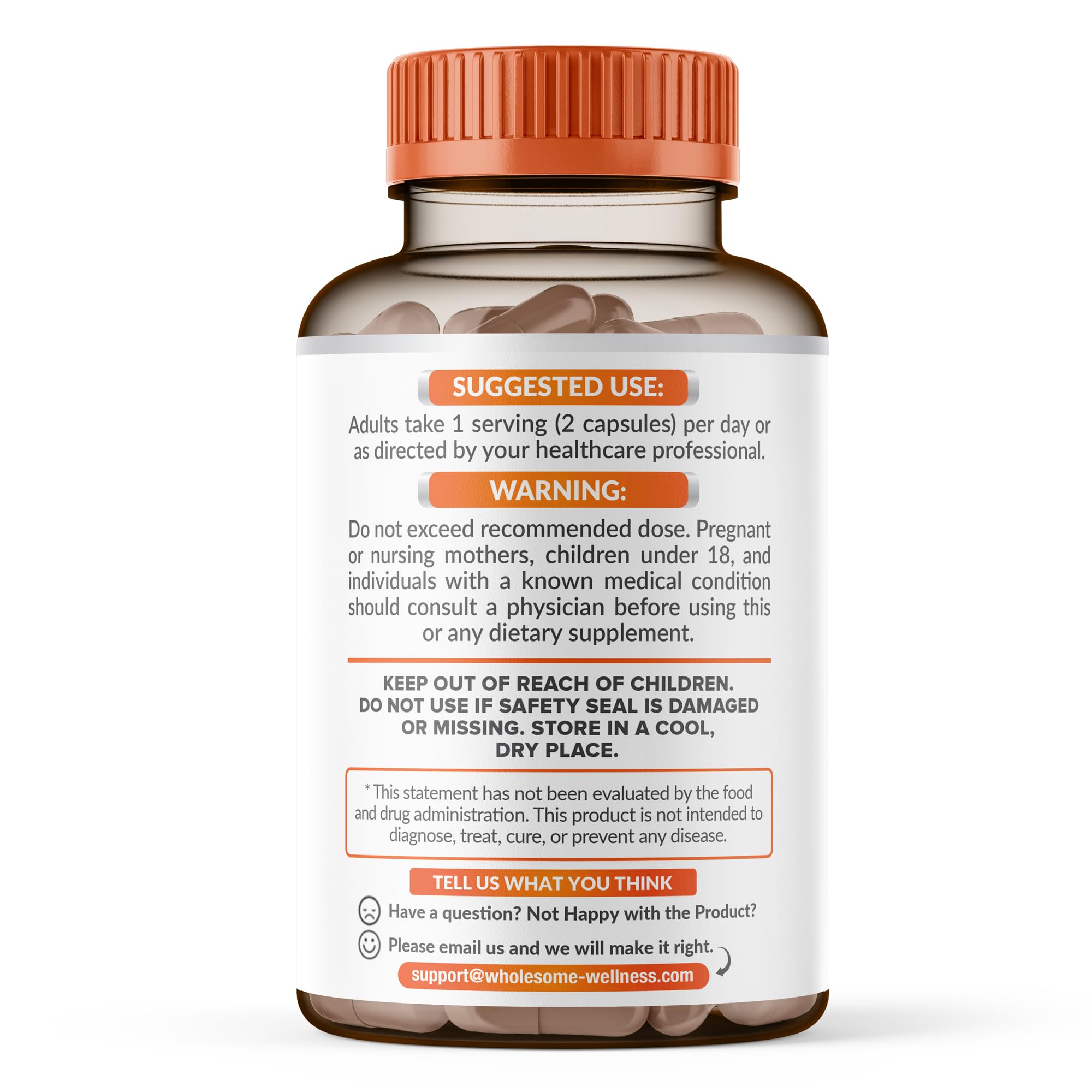 Wholesome Wellness Liposomal Vitamin C 1500mg capsules in a lifestyle setting