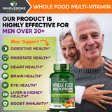 Wholesome Wellness Men's Whole Food Multivitamin lifestyle scene