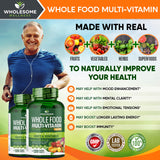 Wholesome Wellness Men's Whole Food Multivitamin packaging