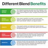 Wholesome Wellness Multi-Enzyme Supplement 1000 MG label close-up
