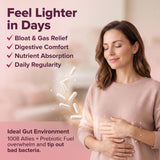 Wholesome Wellness Probiotic Blend capsules with organic ingredients