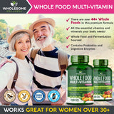 Wholesome Wellness Women's Whole Food Multivitamin ingredients list