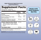 wholier Night Minerals Magnesium Drink Mix 227g lifestyle scene