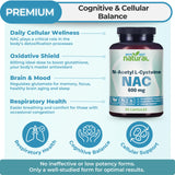 Why Not Natural Acetyl-L-Carnitine 600mg Capsules side view
