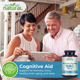 Why Not Natural Acetyl-L-Carnitine 600mg Capsules with measuring spoon