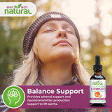 Why Not Natural B-Complex Liquid Supplement 141g label close-up