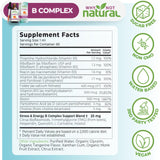 Why Not Natural B-Complex Liquid Supplement 141g pouring into a spoon