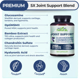 Why Not Natural Chondroitin & Glucosamine supplement side view