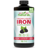 Why Not Natural Liquid Iron Supplement 572g front view