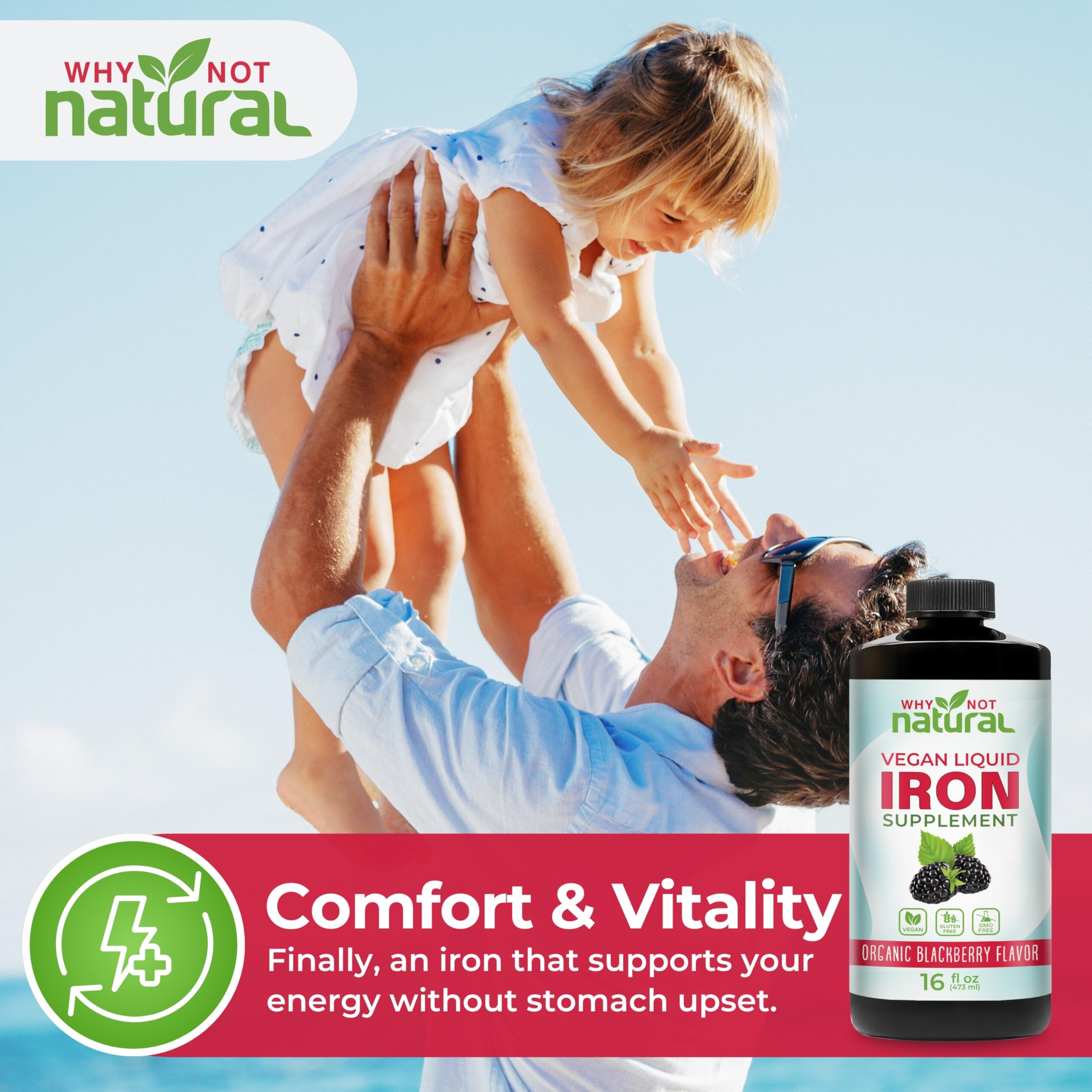 Why Not Natural Liquid Iron Supplement in a lifestyle setting